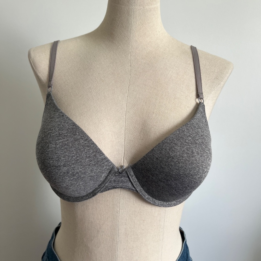 Tommy Hilfiger - Grey Push Up Bra